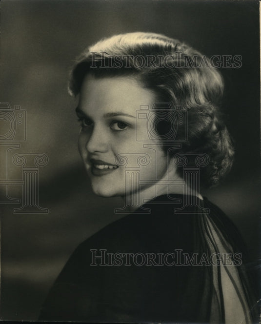 1936 Press Photo Martha Jane Smith - Historic Images