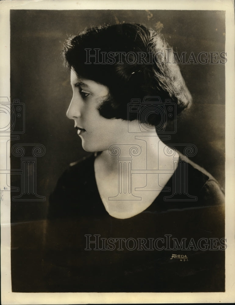 1931 Press Photo Hortense Monath pianist for WJZ NY recital - Historic Images