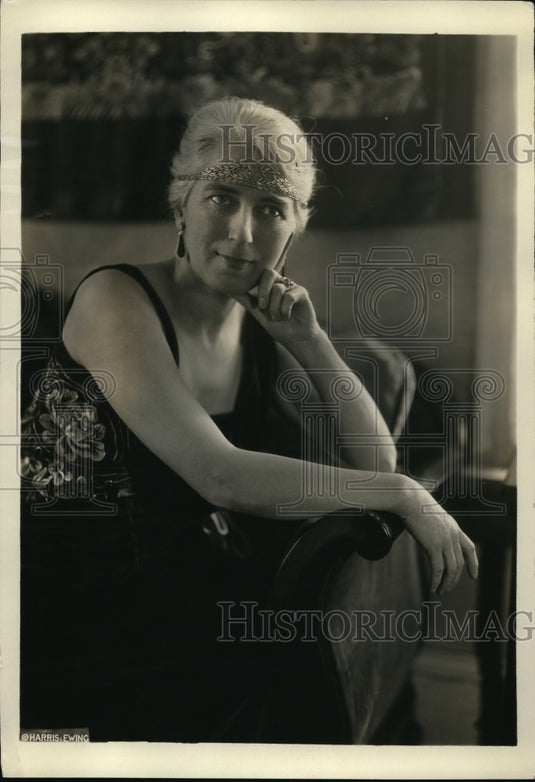 1923 Press Photo Mrs Victor Murdock wife of Federal Trade Commissioner - Historic Images