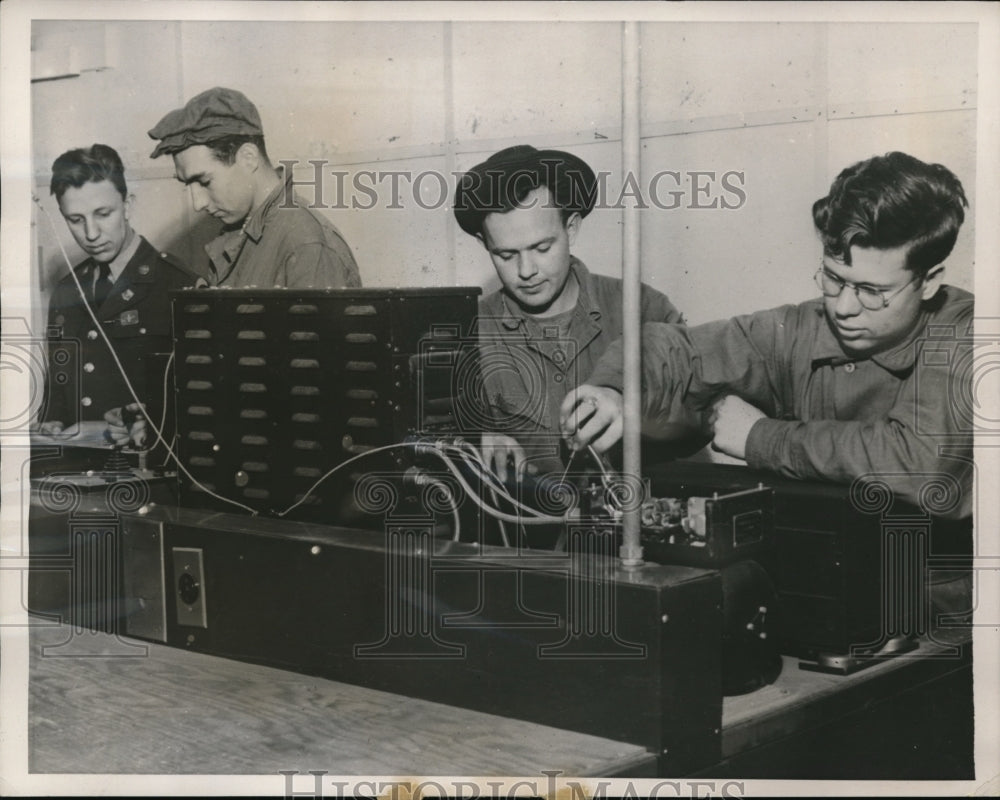 1941 Belleville Ill Army Air corps at Scott field training school-Historic Images