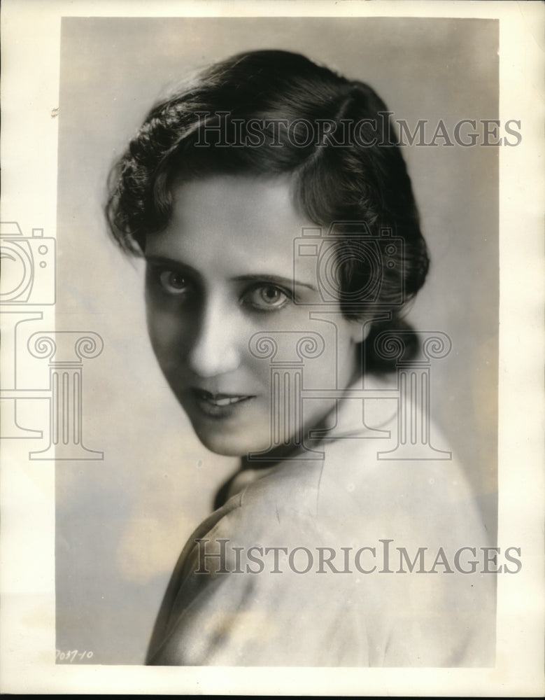 1930 Press Photo Caroline Andrews Soprano Singer - Historic Images