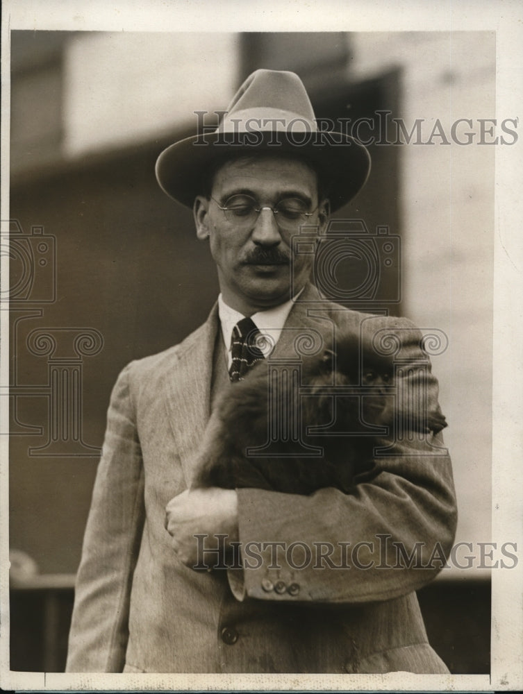 1926 Press Photo Dr. William M. Mann Head of Smithsonian Chrysler Expedition - Historic Images