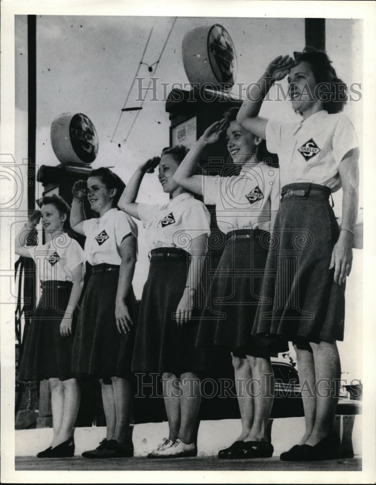 1941 Press Photo Wichita Kansas H Bridges, L Kelly, O Thornburg, P Hill - Historic Images