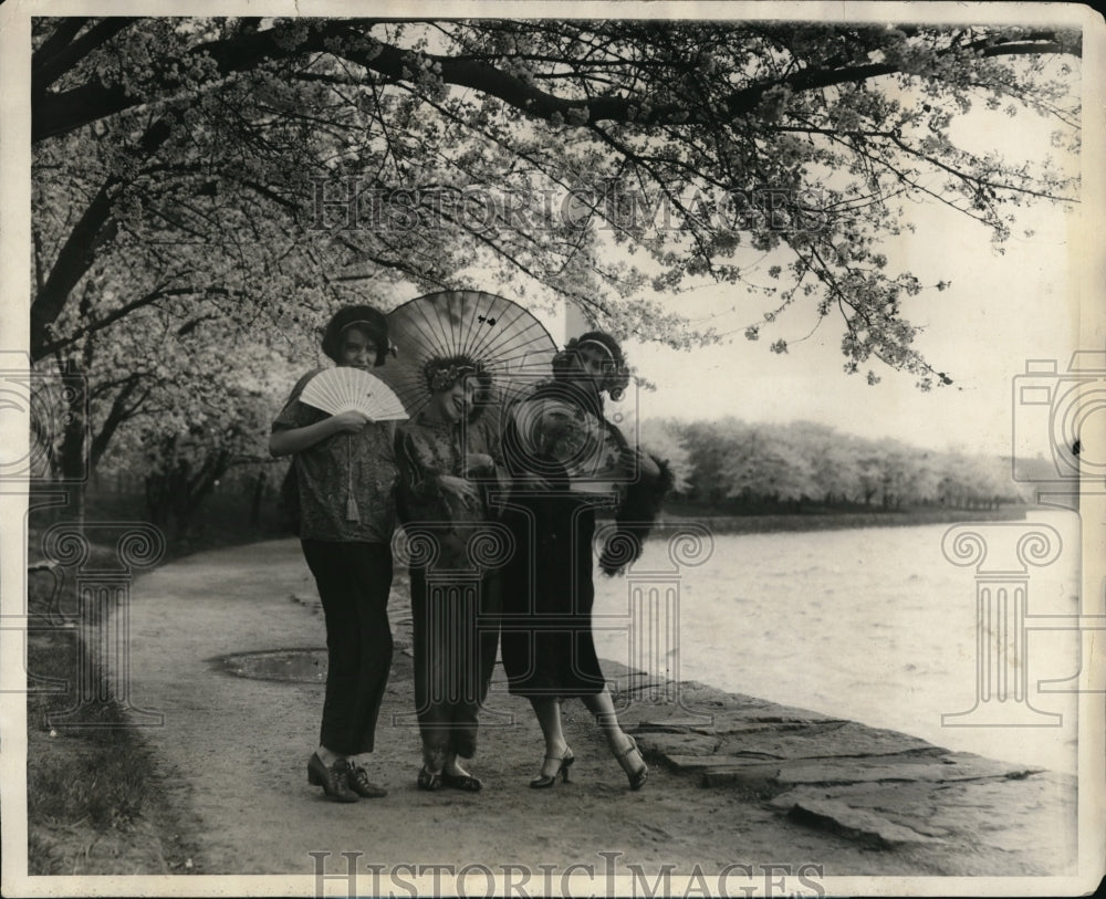 1927 Washington Debutantes Viola Conboys, Eleanora Peake, Florence-Historic Images