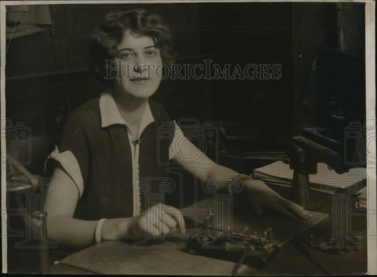 1924 Press Photo 1924 Miss St Luis Helen Moore-Historic Images