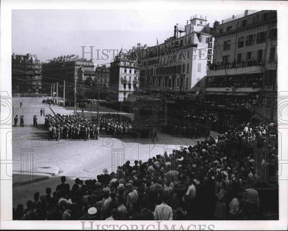 1944 Victory Parade in Marseille-Historic Images