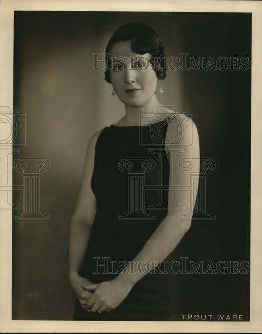 1934 Press Photo Alberta Thorne-Historic Images