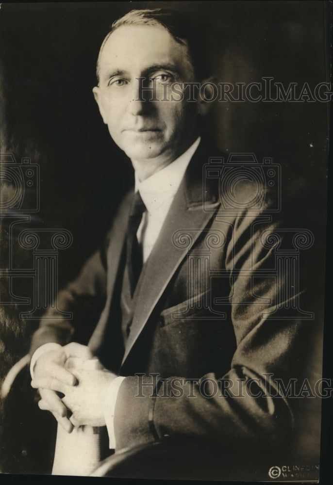 1922 Press Photo Senator Walter F George to replace Thomas Watson-Historic Images