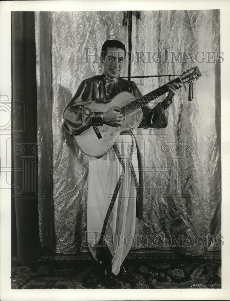 1935 Press Photo Jose Manzanares South American Orchestra CBS Lincoln Zephyr-Historic Images