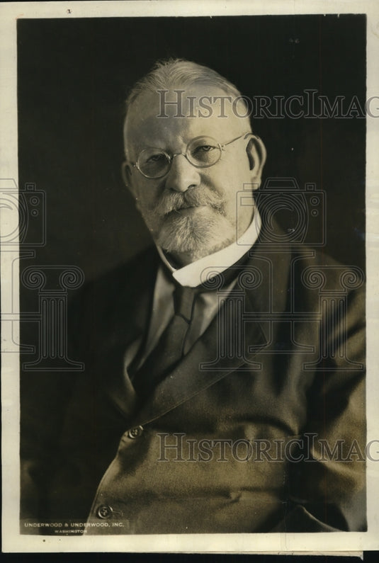 1926 Press Photo Samuel Ellsworth Winslow of Massachusetts, Railway Board - Historic Images