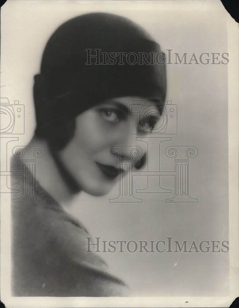 1929 Press Photo Dorothea Beckloff contralto for Family program on NBC-Historic Images