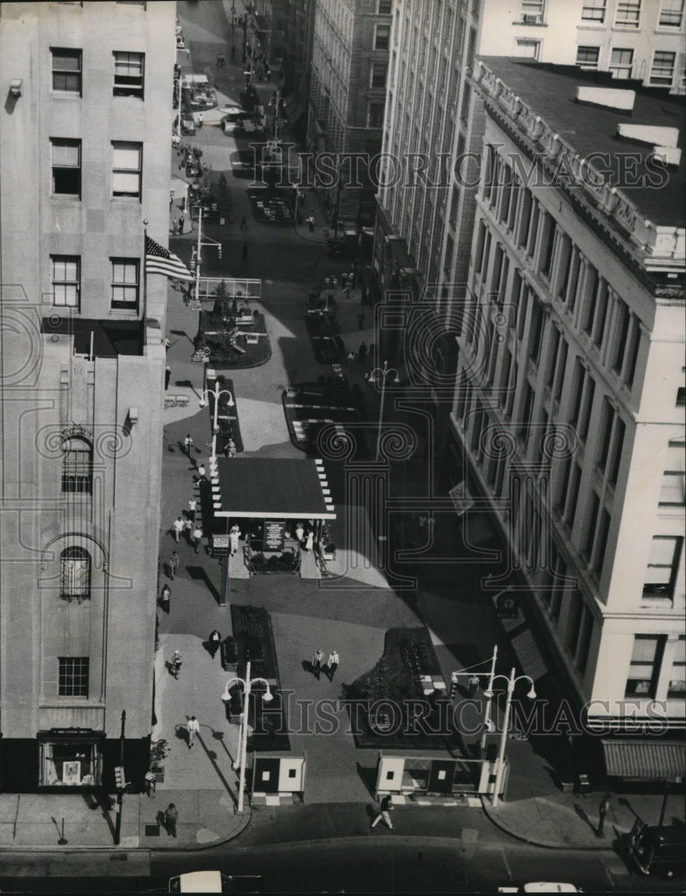 1959 Press Photo Air view of  Park Avenue in a major city - Historic Images