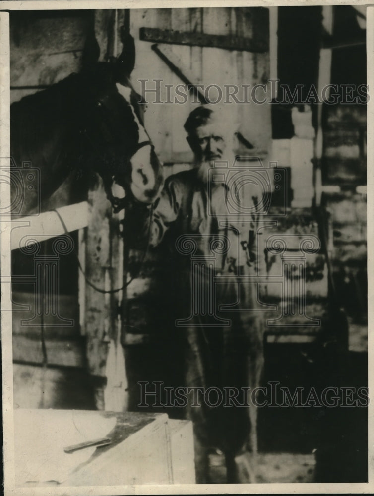 1922 Press Photo Thomas Cheeks, a jockey way back before the Mexican War-Historic Images