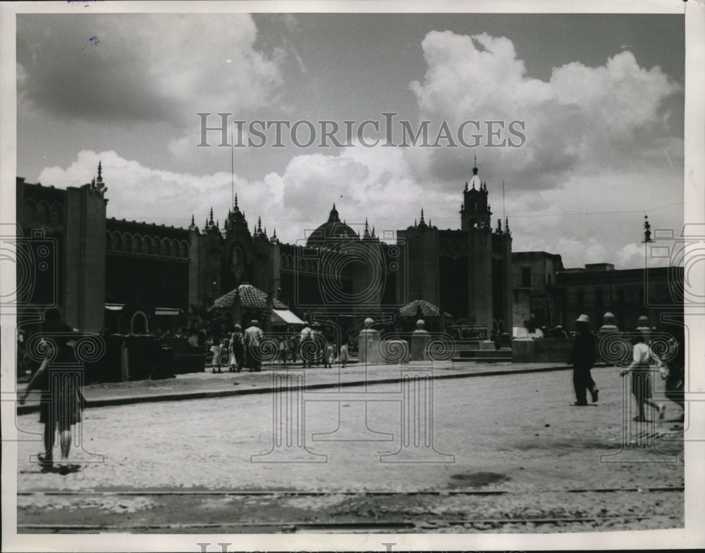 1936 Press Photo Market day at Guadelajara Mexico - Historic Images