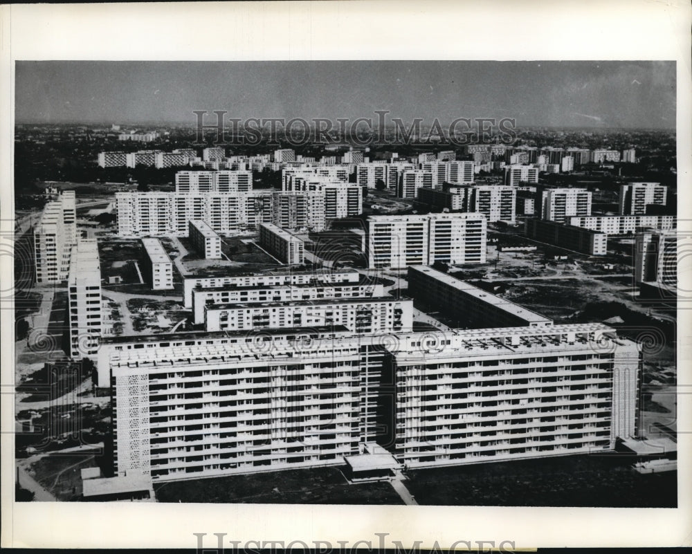 1969 Press Photo Bucharest Romania modern building designs-Historic Images