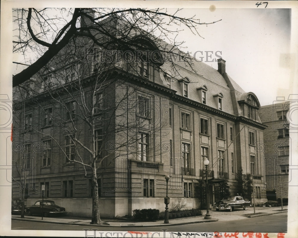 1968 Press Photo Netherlands Embassy at the Chancery, Corner of Euclid &amp; 15th-Historic Images