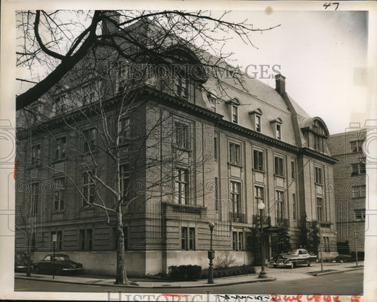 1968 Press Photo Netherlands Embassy at the Chancery, Corner of Euclid & 15th-Historic Images