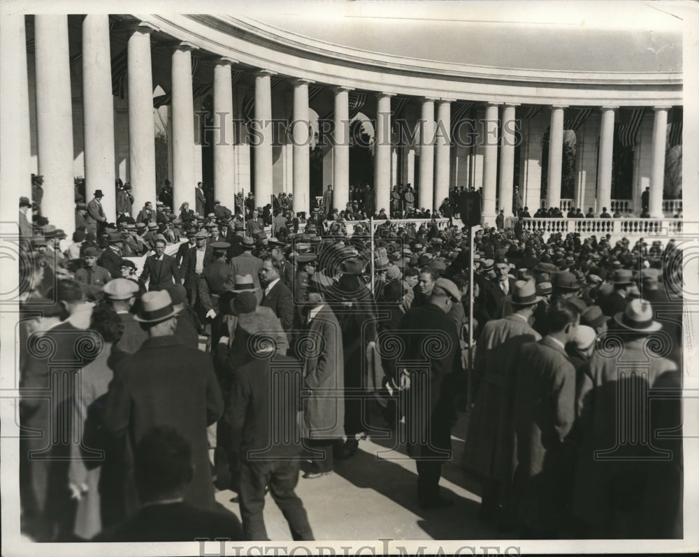 1932 Press Photo Tomb of Unknown Soldier &amp; American Legion-Historic Images