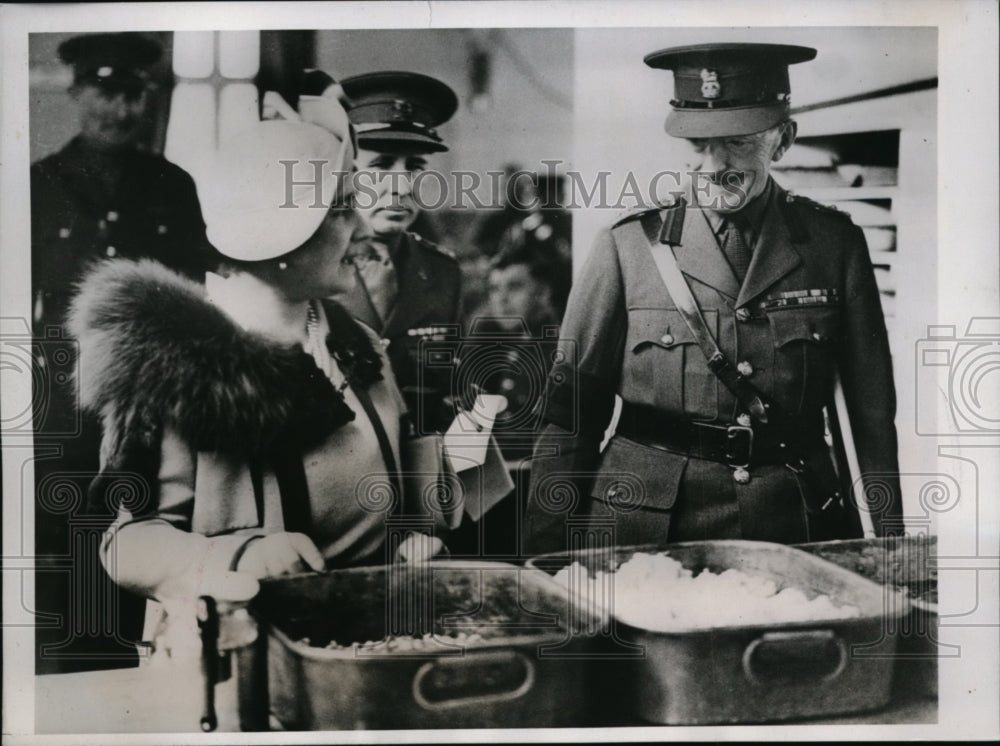 1938 King &amp; Queen of England visit Aldershot Command-Historic Images