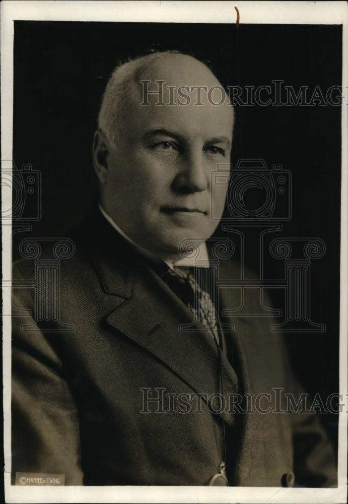 1929 Press Photo Franklin K Lane Resigned Office of Secretary of Interior-Historic Images