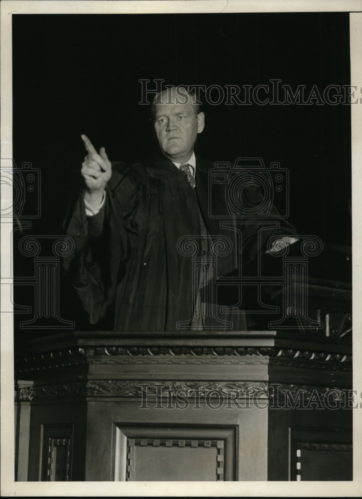 1929 Press Photo Boston Mass Dr William L Stidger Copley Methodist Church-Historic Images