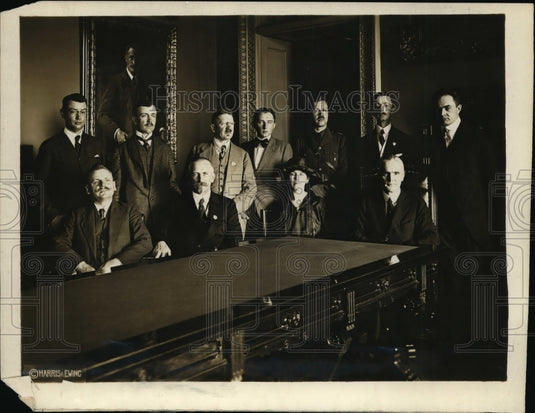 1920 Czech Slovak mission, C Apper, S Spacek,F Zrust, V Masek - Historic Images