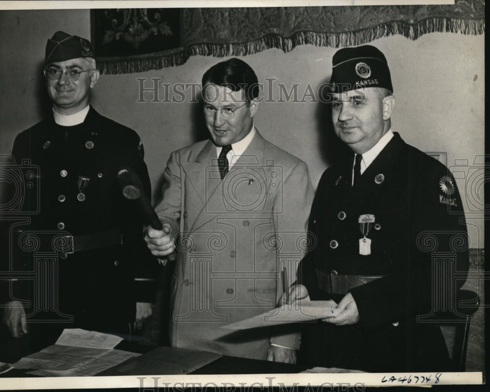 1938 Press Photo American Legion Convention Executive Committee Members-Historic Images