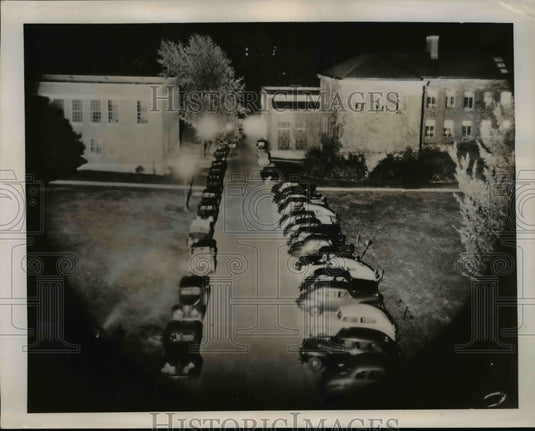1948 Press Photo University of Rochester Campus Taken 4th Floor Window-Historic Images
