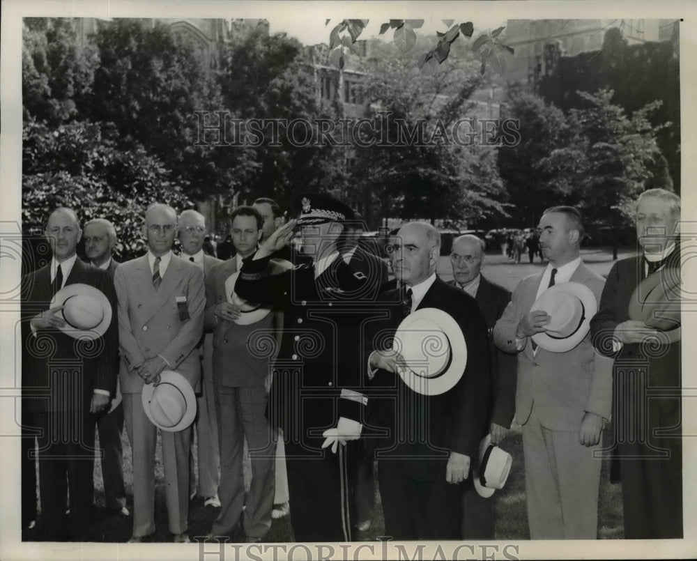 1939 Press Photo Governors Herbert Lehman, Stark, Cochran, Hardee, Hoey, Benedic-Historic Images
