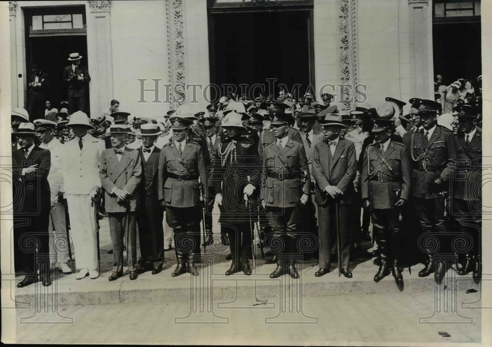 1931 Press Photo Argentina Military School at San Martin with Prince of Wales - Historic Images