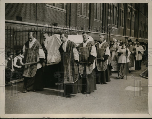 1930 Press Photo London's Westminster Cathedral funeral procession - nex99713-Historic Images