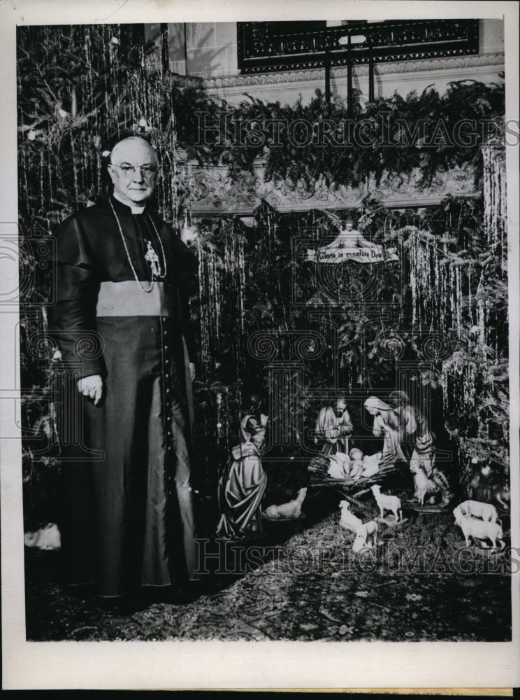 1945 Archbishop Samuel Alphonsus Stritch of Chicago  - Historic Images