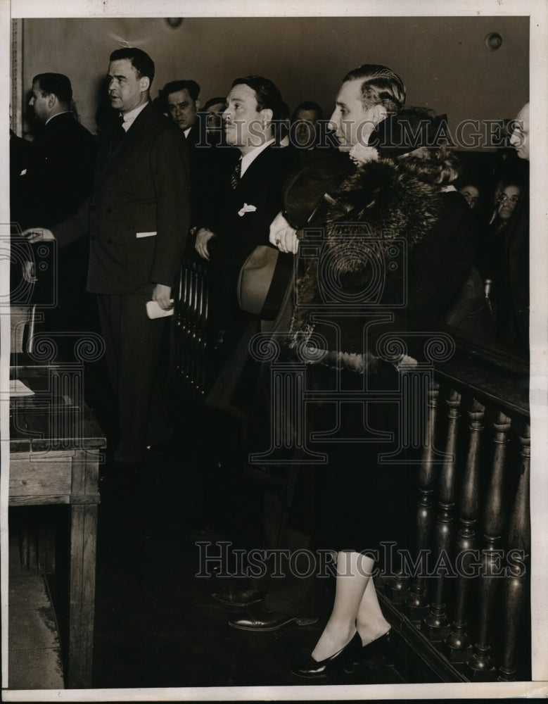 1938 Press Photo Assistant DA John Grimes Asks for Bail $500,000 for Dixie Davis-Historic Images