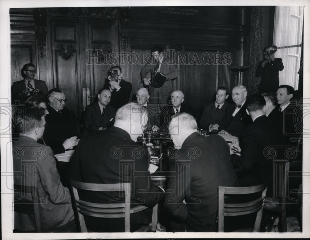 1946 Big Four Foreign Ministers Meet in Paris Molotov, Vychinsku - Historic Images