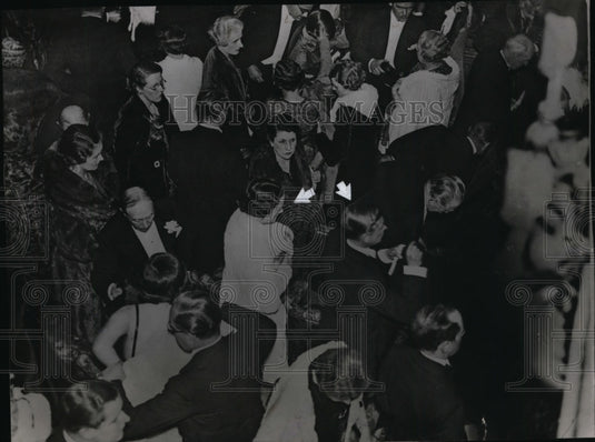 1936 Press Photo Prince of Wales and Mrs Simpson spotted during George's illness-Historic Images