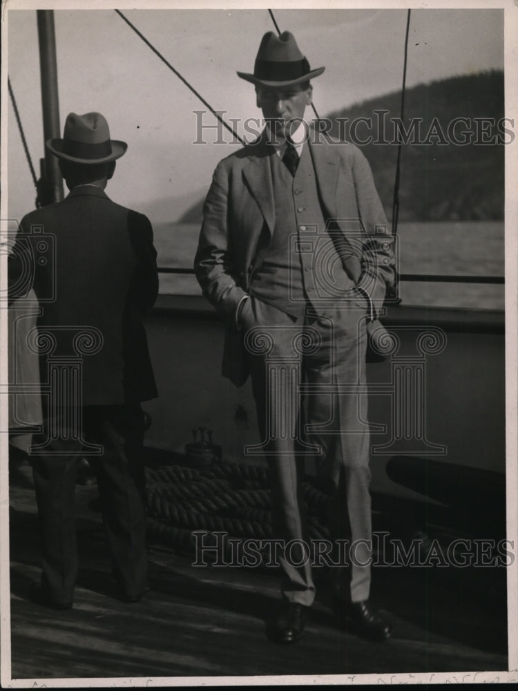 1926 Press Photo Attorney John S Partridge Western Pacific - Historic Images