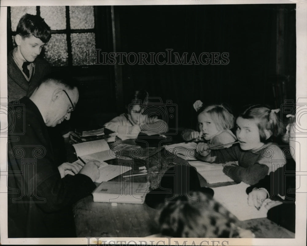 1940 Press Photo Reverend EDL Henson of St Paul&#39;s Church London England - Historic Images