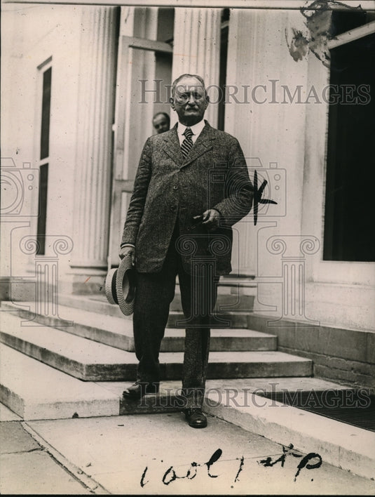 1920 Press Photo David Franois, American Minister-Historic Images