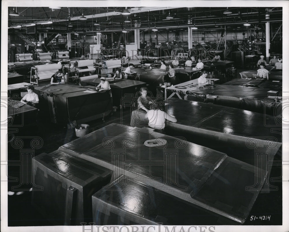 1952 Firestone's West Coast Aircraft Fuel Cell Division - Historic Images