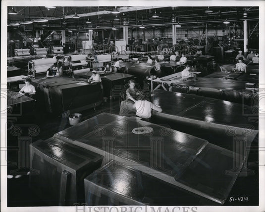 1952 Firestone's West Coast Aircraft Fuel Cell Division - Historic Images