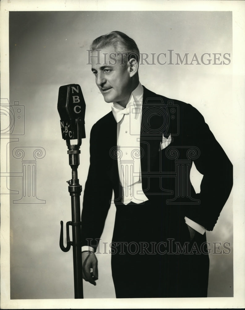 1936 Kelvin Keech NBC Radio  - Historic Images