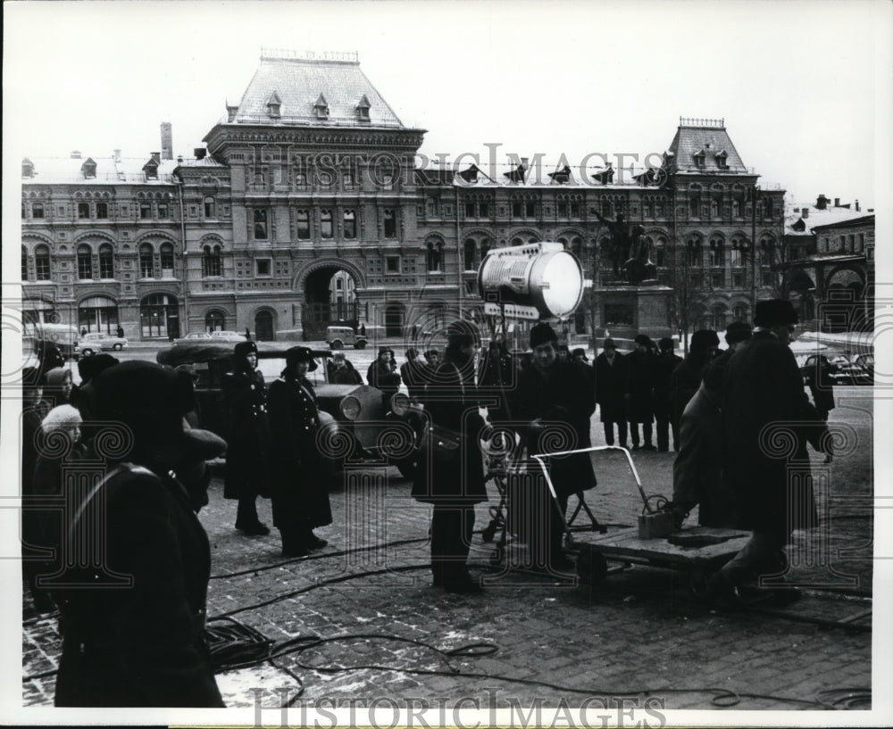 1965 Film Technicians At The Red Square In Moscow  - Historic Images