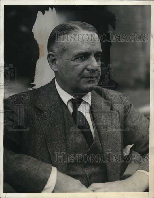 1932 Press Photo Colonel William Donovan Candidate for NY Governor - Historic Images