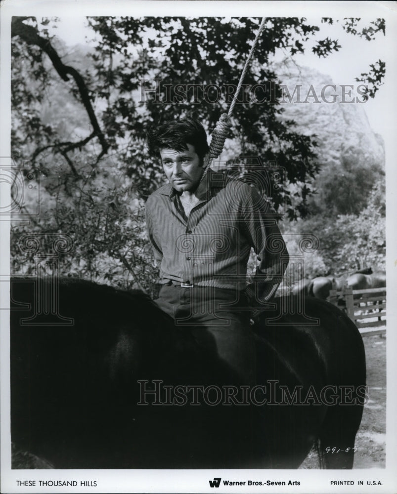 1959 Press Photo Scene from These Thousand Hills - ney10415 - Historic Images