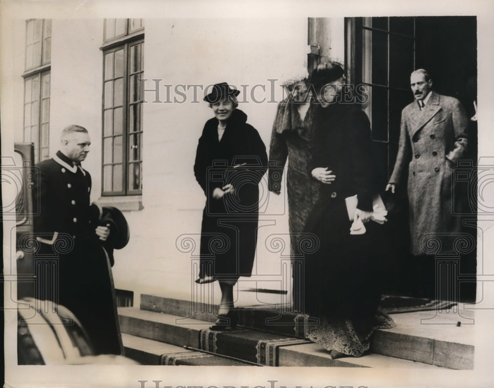 1938 King Christian And Queen Alexandrine  - Historic Images