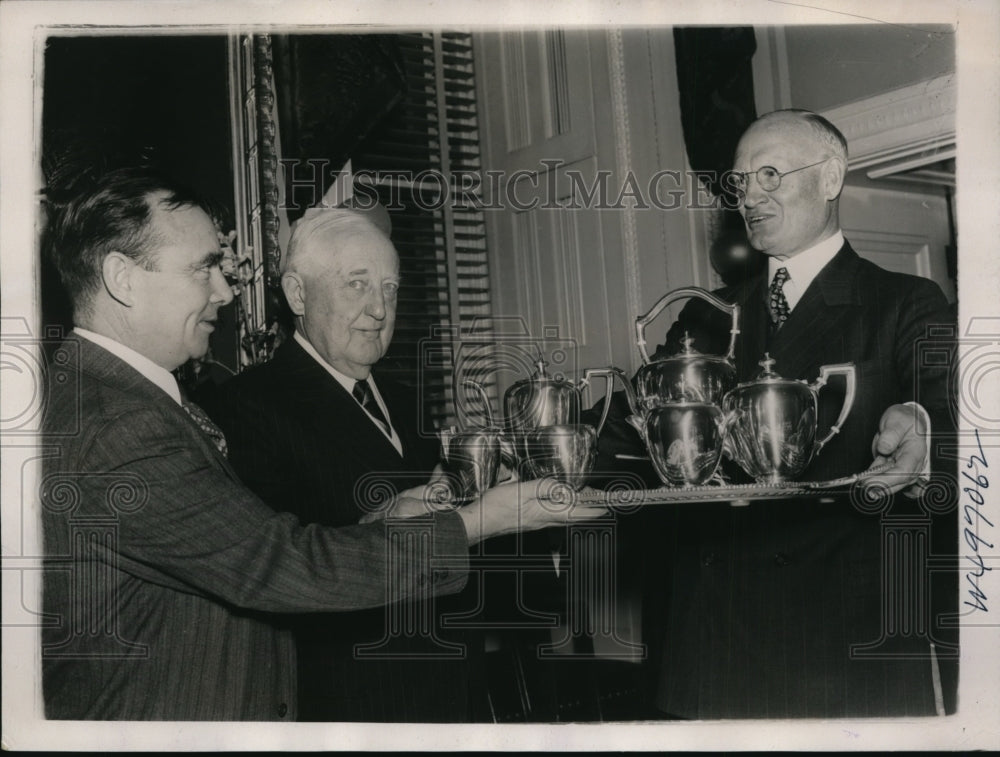 1939 House Minority Leader Joseph Martin Jr & Rep Daniel Reed - Historic Images
