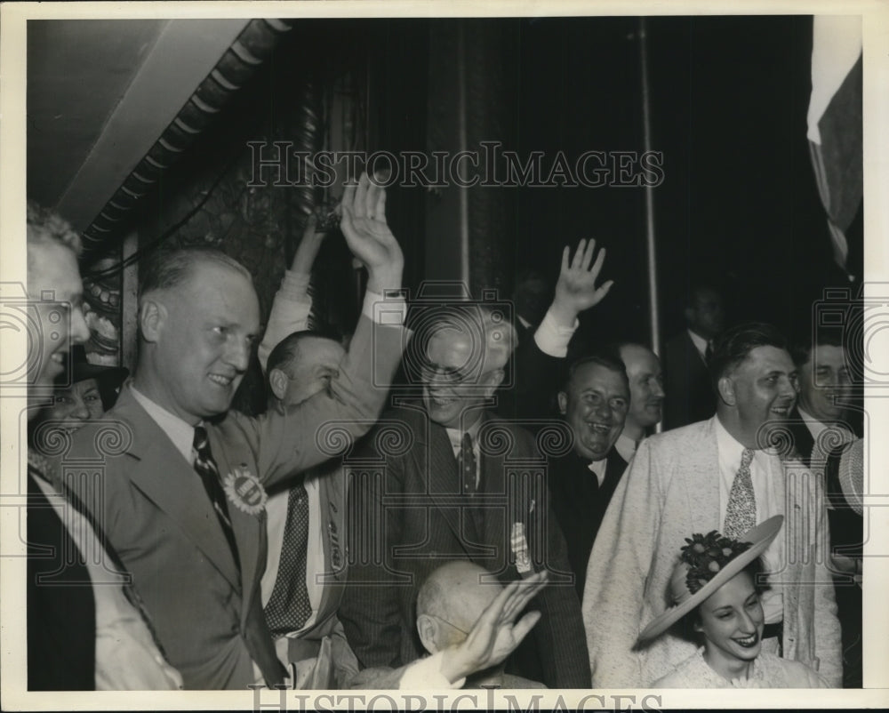 1936 Press Photo Peggy Ann Landon at Republican National Convention, Cleveland-Historic Images