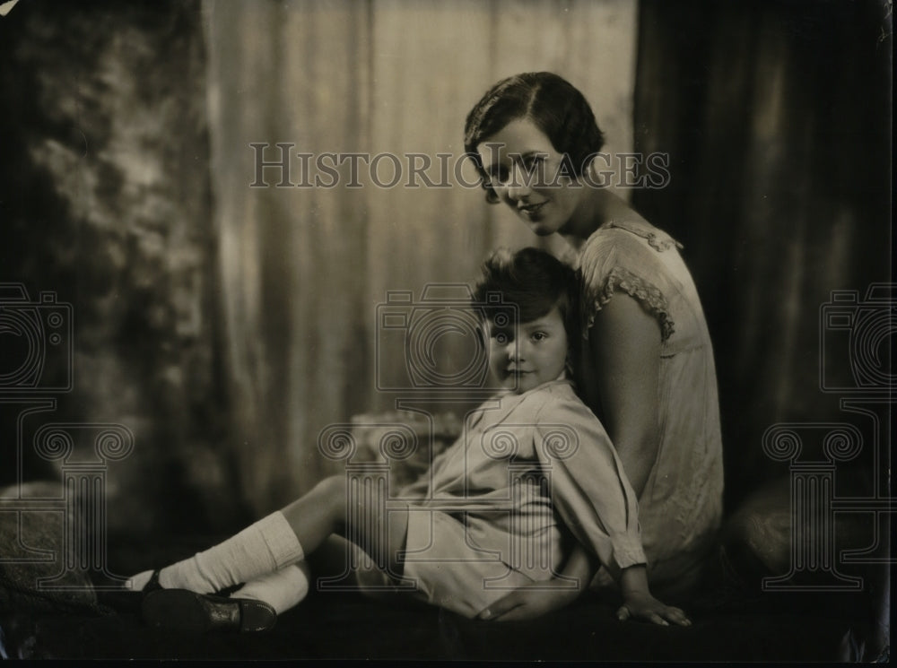 1926 Press Photo Geoffrey Son of Honorable John Russell &amp; Mrs Russell - Historic Images