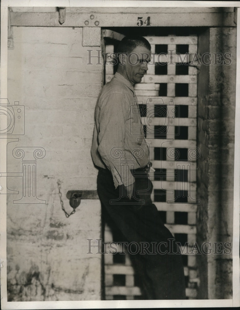 1933 Press Photo Clyde Snipes aided his wife to shot a York Co. S.C Policeman-Historic Images