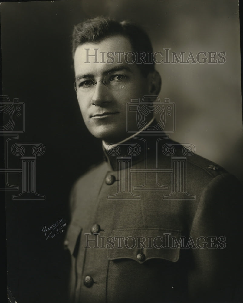 1923 Press Photo Major Charles Metter - ney15152-Historic Images